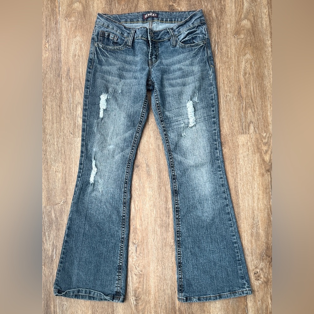 Bongo Jeans Women Size 9 Flirty Bootcut Low Rise Stretch Pants